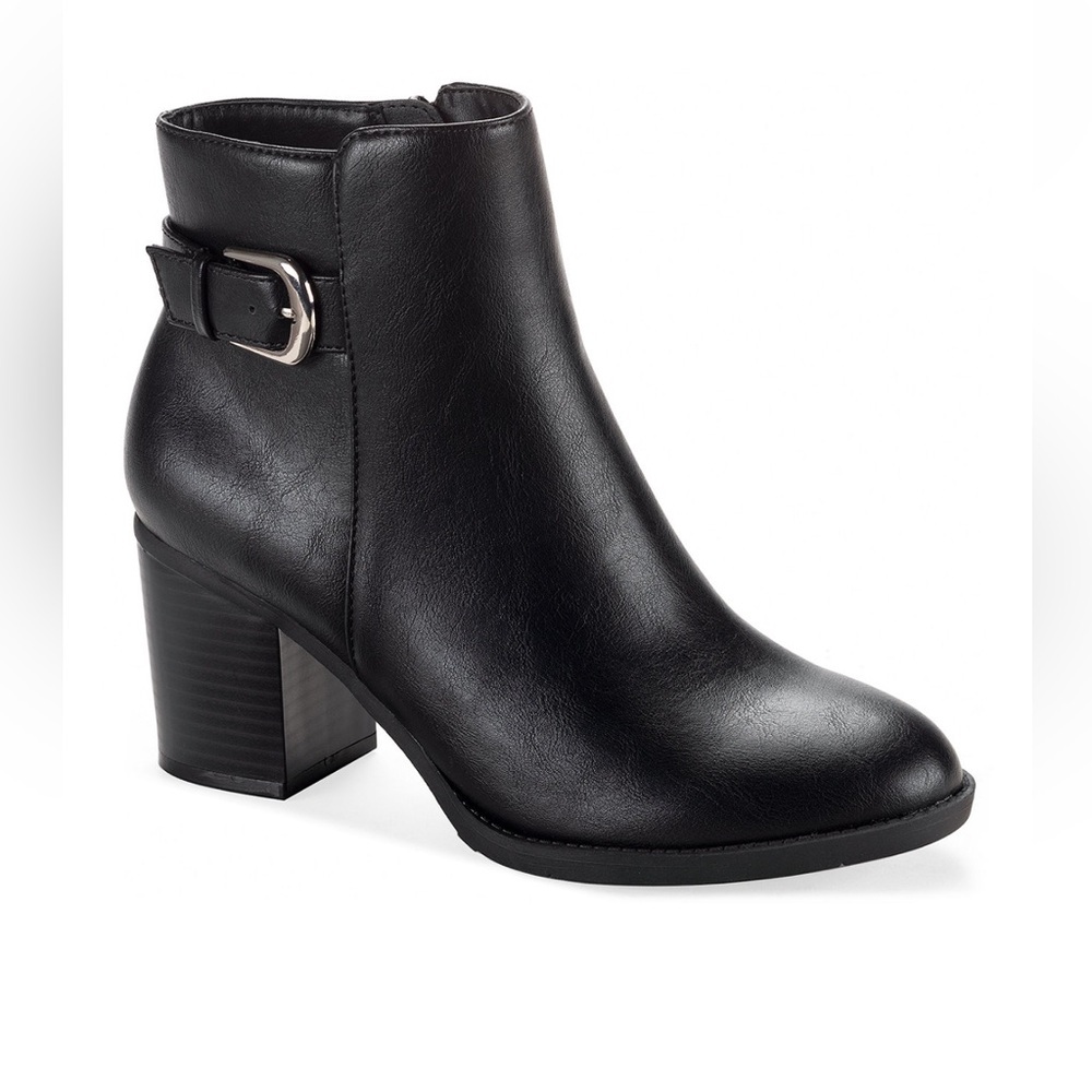 Style & Co Women's Harlemm Buckle Booties- Size 5